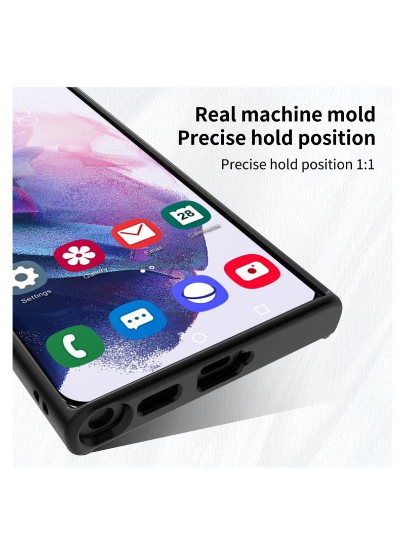 Raxoom Galaxy S22 Luxury TPU Shockproof Ring Holder Kickstand Slim Plated Phone Case Cover - Image 2