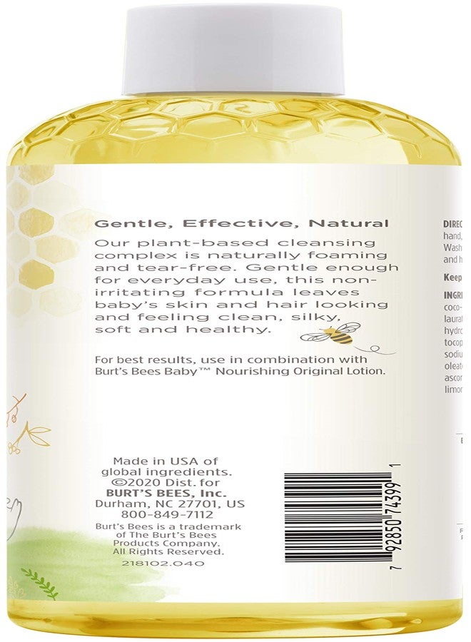 Burt's Bees Baby Shampoo & Wash, Original Tear Free Baby Soap - 12 Ounce Bottle - Image 5