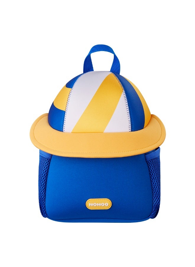 Nohoo 3D Cute Volleyball Kids School Bag/Activity Bag 10" - Blue - Image 1