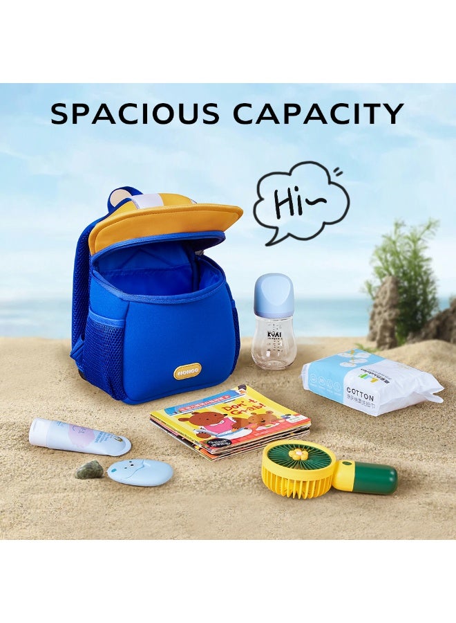 Nohoo 3D Cute Volleyball Kids School Bag/Activity Bag 10" - Blue - Image 3