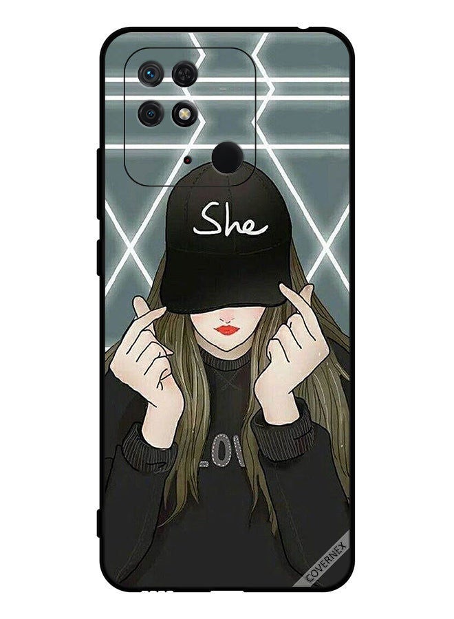 Covernex Protective Case Cover For Xiaomi Redmi 10C She On Cap - Image 1