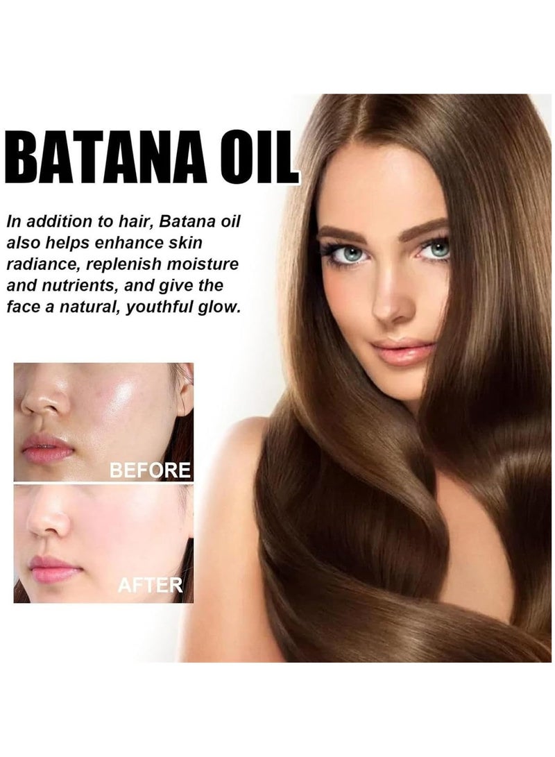 DubaiGallery Batana Oil Organic Batana Oil for Healthy Hair, Natural Batana Oil Promotes Hair Wellness Enhances Hair & Skin Radiance for Men & Women - Image 2