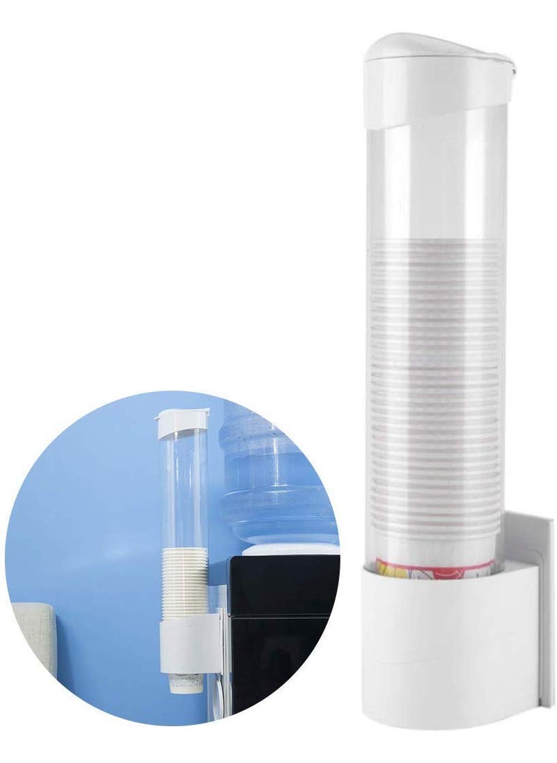 DD RETAILS DD RETAILS Water Cup Dispenser Dustproof Mount Water Cup Holder Cup Dispenser Holder  - Image 1