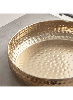 Home Box Avya Metal Hammered Urli 30 x 7 x 30 cm  - Image 3