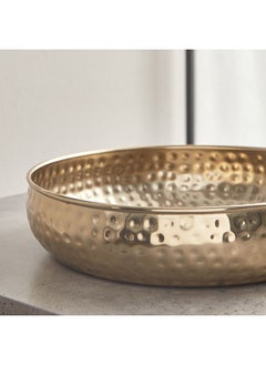 Home Box Avya Metal Hammered Urli 30 x 7 x 30 cm  - Image 4