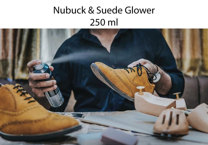 Helios Nubuck & Suede Cleaner 250ML | Restores Color & Shine | Shoe & Bag Care Solution | Removes Dirt & Revives Finish | Easy to Use Spray (Natural) - Image 3