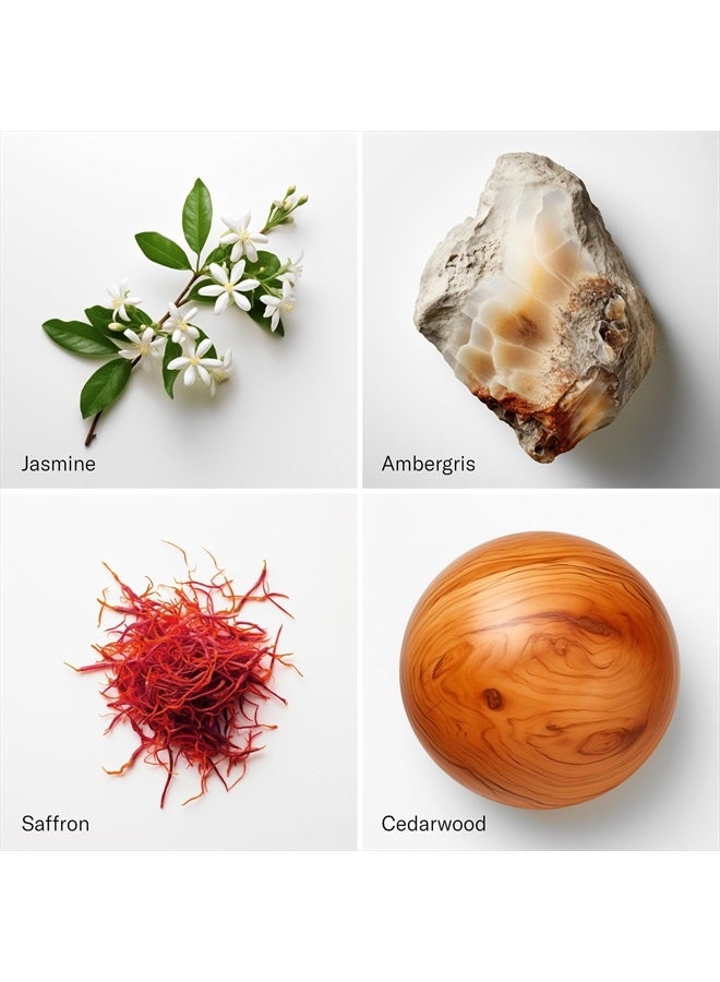 AromaTech Love Affair Aroma Essential Oil Blend, Pure Aromatherapy with Jasmine, Saffron & Cedarwood for Diffuser & Humidifier - 4 fl oz, 120 mL - Image 2