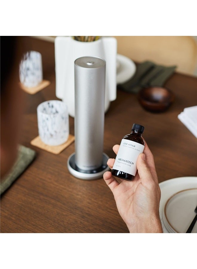 AromaTech Love Affair Aroma Essential Oil Blend, Pure Aromatherapy with Jasmine, Saffron & Cedarwood for Diffuser & Humidifier - 4 fl oz, 120 mL - Image 5