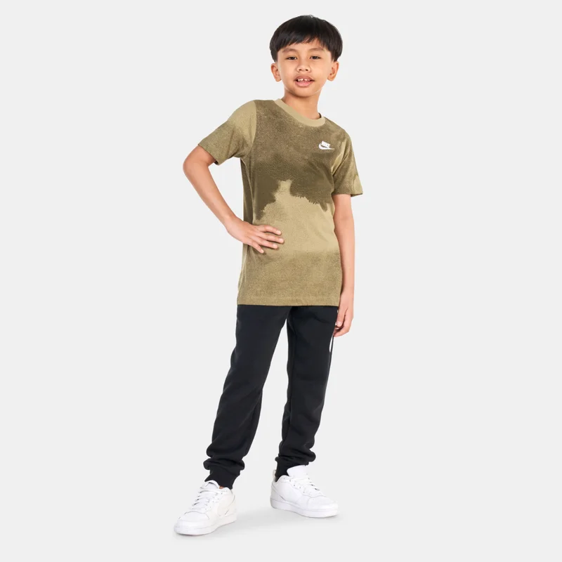 Nike Kids' Sportswear Club Season Allover Print T-Shirt