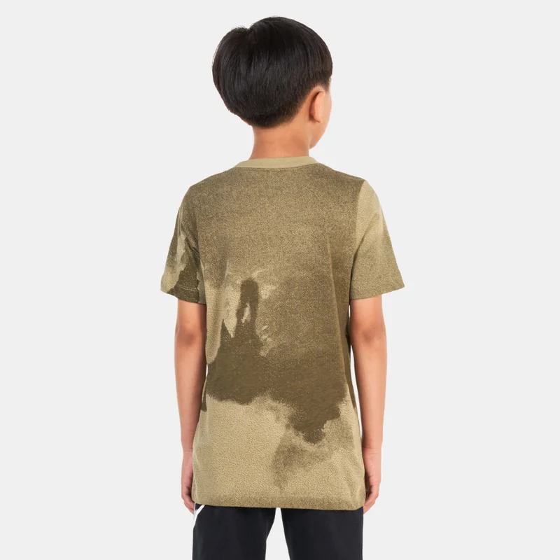 Nike Kids' Sportswear Club Season Allover Print T-Shirt