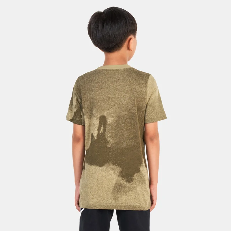 Nike Kids' Sportswear Club Season Allover Print T-Shirt
