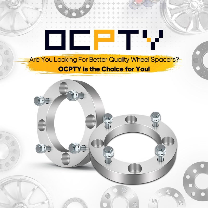 OCPTY 2PCS 4x137 to 4x137 Wheel Spacers 1" Wheel Adapters 10x1.25 Studs 110mm Center fit for 2003-2005 for Bombardier for Outlander 330 HO 2x4 / 2003-2005 for Bombardier for Outlander 330 HO 4x4 - Image 2