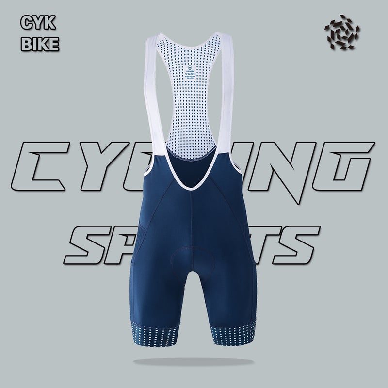CYKBIKE Men's Summer Cycling Shorts with Suspenders - Image 3