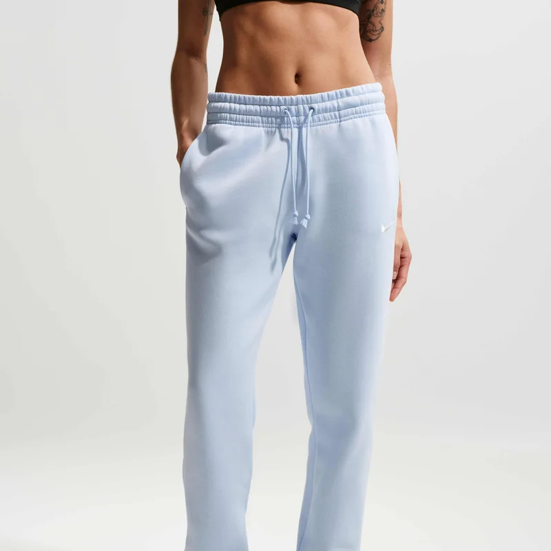 Nike Blue Women's Sportswear Phoenix Fleece Sweatpants for Women | Best Price UAE