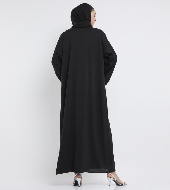 ROZA Stylish Hand Work Abaya - Image 4