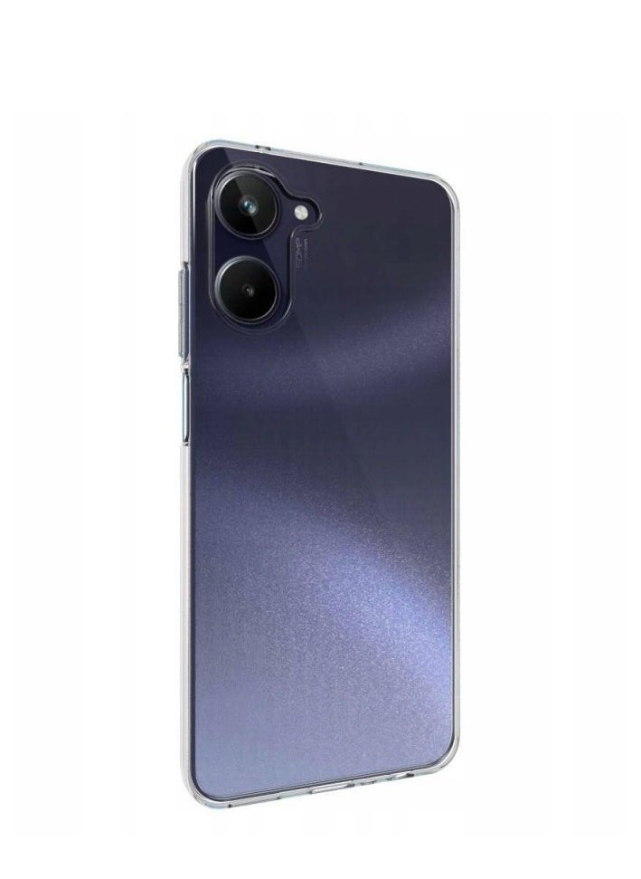 Case Compatible with OPPO Realme 10 4G Case Crystal Clear Soft TPU Gel Case Flexible Silicone Anti-Scratch Camera Protection Transparent TPU Cover - Clear