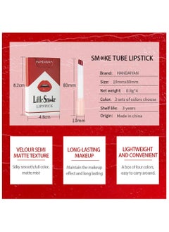 Handaiyan Matte Lipstick Set 4 Colors Velvet Long Lasting 24 Horas Smooth Proof Nude Lip Stick Moisturizing Non-Marking,Waterproof Non-Stick Cup,Silky,Retractable,Original,Makeup Gift Set For Women  - Image 4
