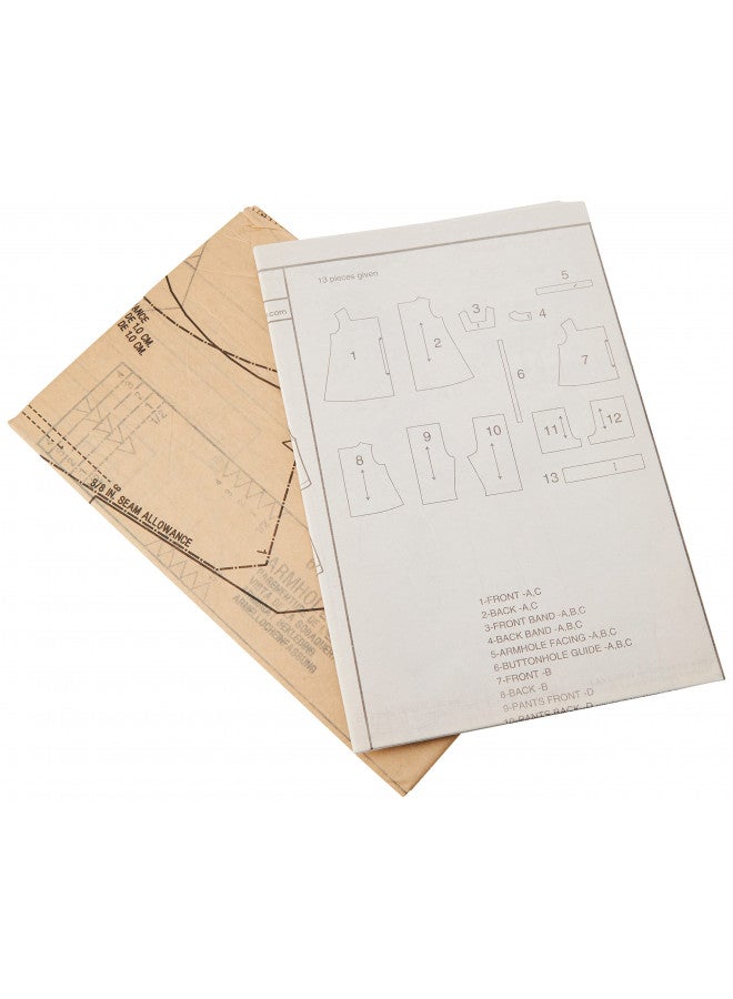 New Look Sewing Pattern 6473 Toddler Separates, Size A (1/2-1-2-3-4) - Image 3