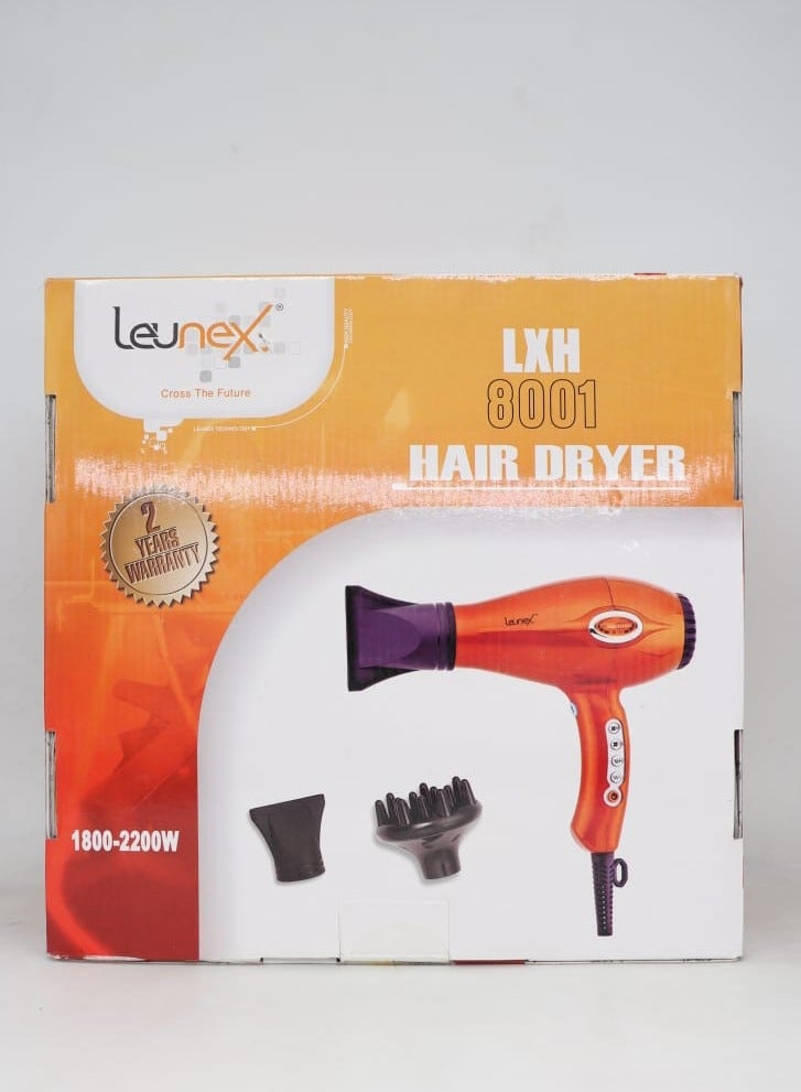 ليونيكس مجفف شعر قابلة للتعديل مع موزع 2200W - Image 1