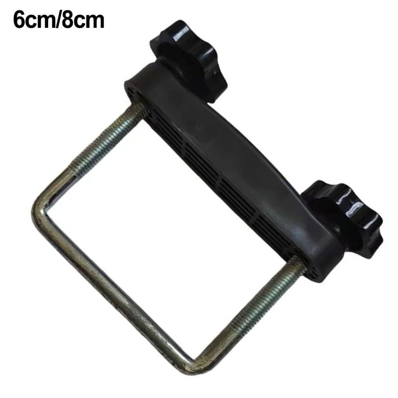 Roof Rack Clamp U Bracket With Locking Nut 3.15 Inch Metal And PP - Image 2