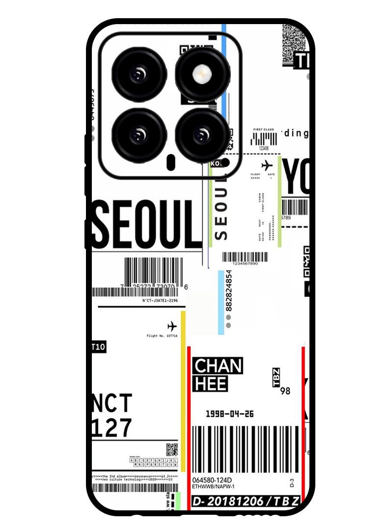 Theodor Protective Case Anti Scratch Shock Proof Bumper Cover For Xiaomi 14 Seoul 2 - Image 1