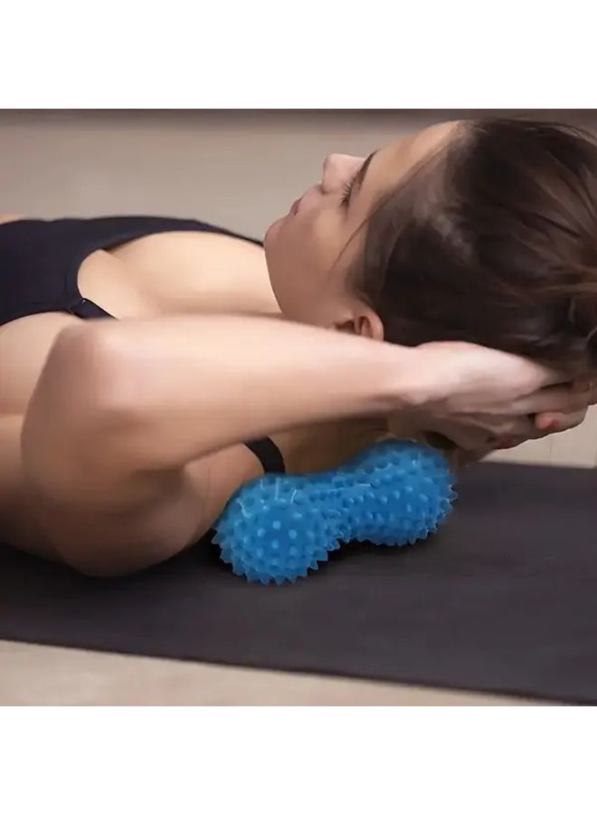 Black Peanut Massage Ball for Muscle Neck Tension Relief Back Shoulder Feet Pain - Image 4