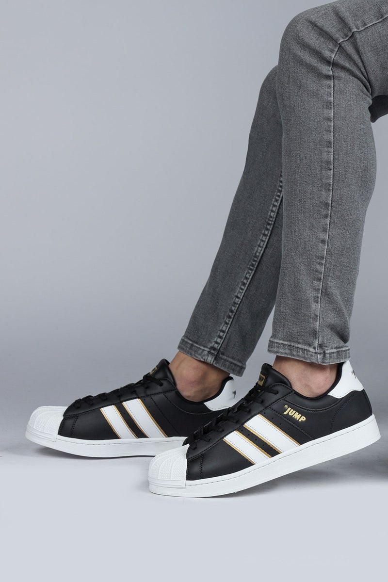 Jump 29055 Black - White Men's Sneaker Casual Sports Shoes  - Image 3