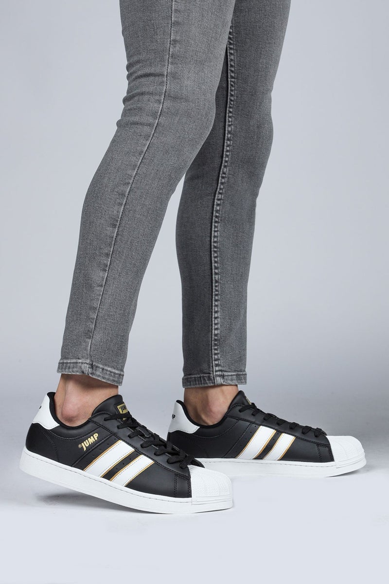 Jump 29055 Black - White Men's Sneaker Casual Sports Shoes  - Image 4