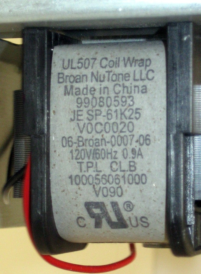 NuTone S97017648 Heater Motor Assembly - Image 5