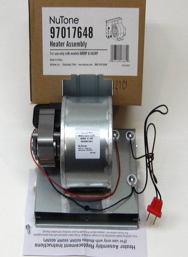 NuTone S97017648 Heater Motor Assembly - Image 1