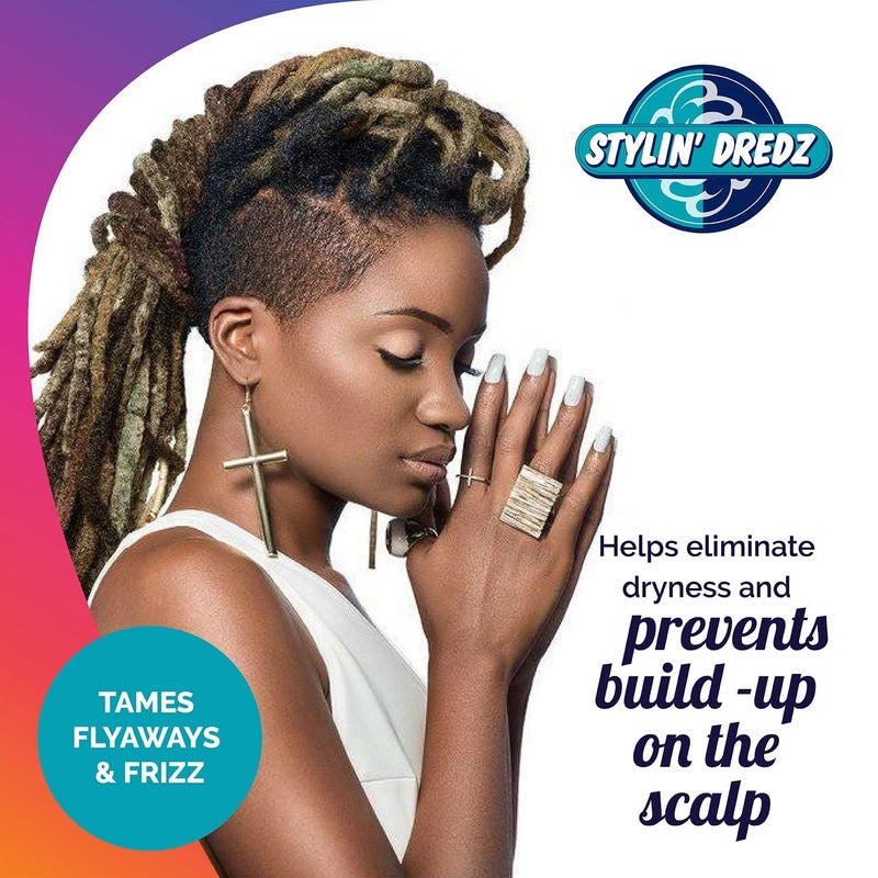 Stylin Dredz جيل شمع ستايلين دريدز - جل لوك وتويست - جل شمع دريدلوك مع زيت شجرة الشاي - 250 مل فردي - Image 4