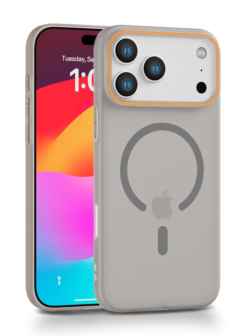 general Compatible with iPhone 17 Pro Max magnetic phone case anti-fall phone case - Image 1