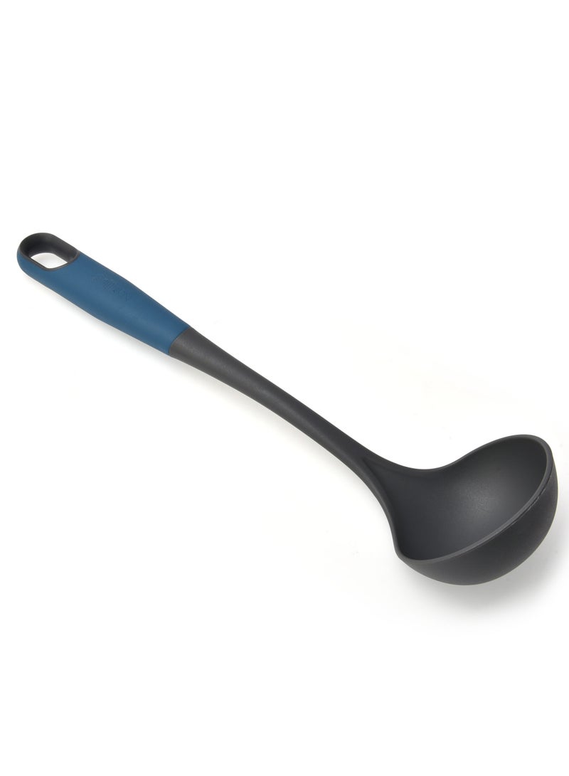 nautilus Nautilus Soft Touch Handle Nylon Ladle Blue/Grey Color 34X9X7 Cm  - Image 1
