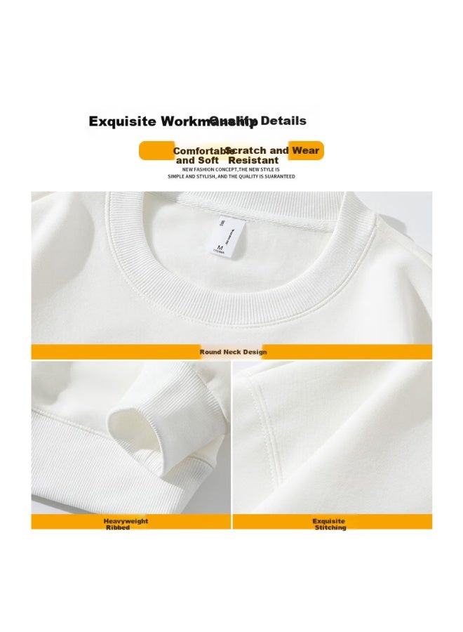 Paul Frank Sweatshirt, Unisex Spring Fashion, Heavyweight Crew Neck, Couple's Base Layer, Warm Long-sleeve T-shirt, Men's Top