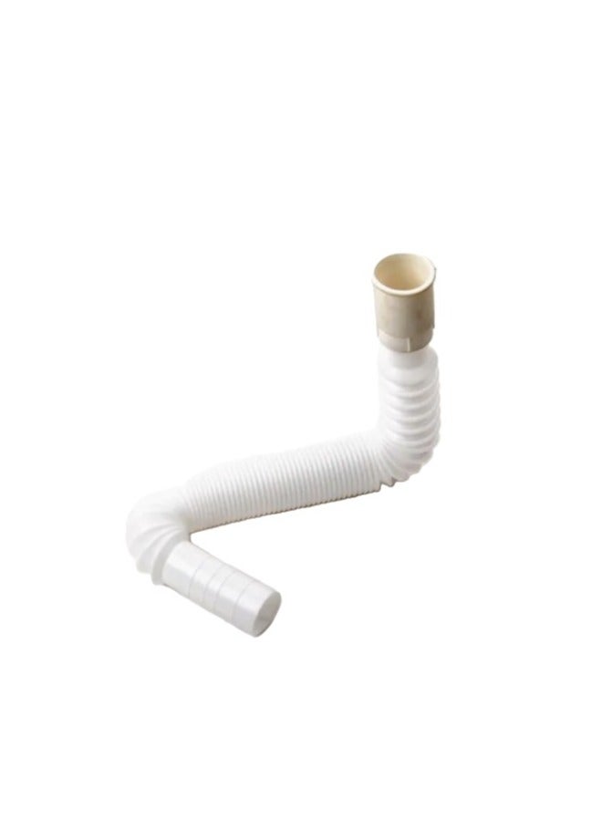Kana Universal Wash Basin Sink Drain Pipe 1-1/5 Inch Install Diameter Plastic Flexible and Expandable Drain Pipe for Kitchen Bathroom Sink - Image 5