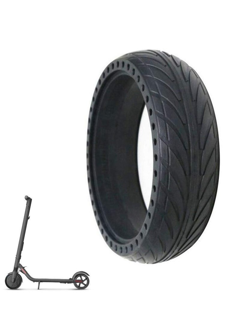 إطارات سكوتر كهربائية ، إطار قرص العسل مضاد للثقب ، استبدال العجلات الأمامية / الخلفية الجديدة مقاس 8 بوصات مقاومة للانفجار لسكوتر Ninebot