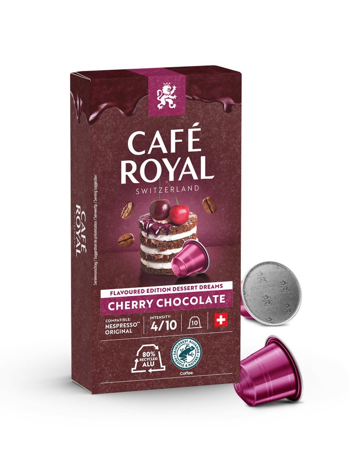 Cherry Chocolate Coffee Capsules