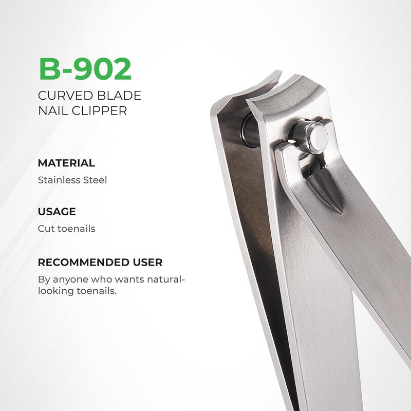 نغايا مقص أظافر من الفولاذ المقاوم للصدأ من نوع B-902 - Image 3