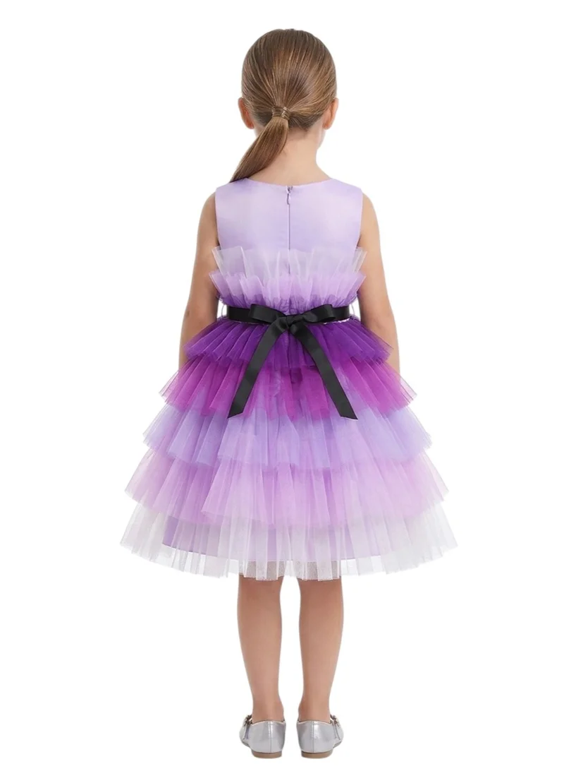 D'Daniela Layered Tulle Dress