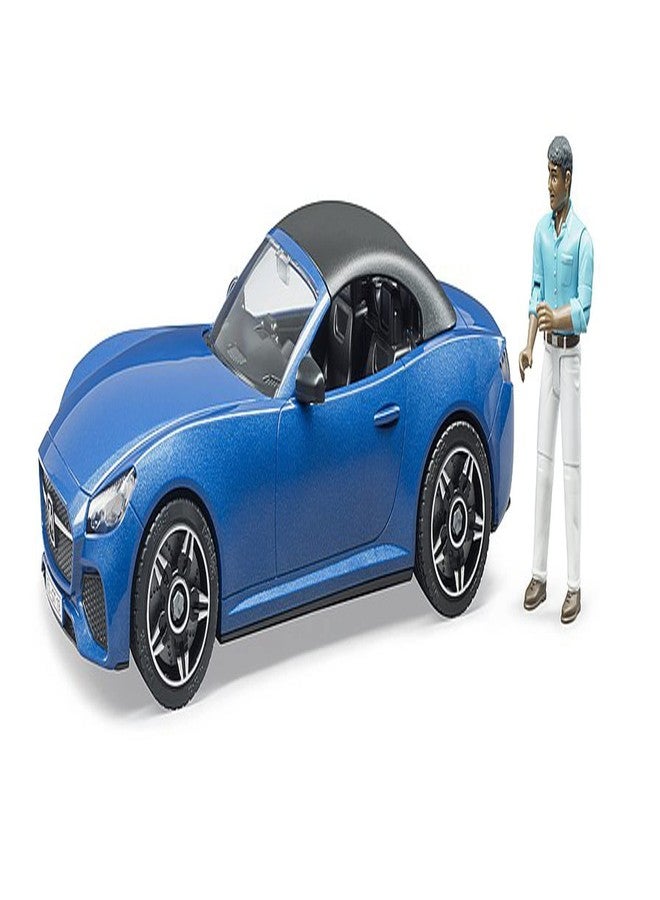 Bruder 03481 Roadster with Driver - Image 1
