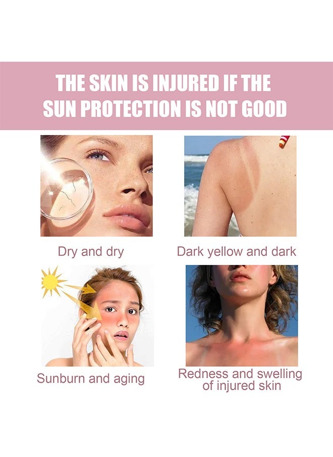 Jaysuing - Sun Treatment UV, SPF 50+PA+++ Isolate Sun Block Lotion, Hydrating Mineral Sunscreen With Zinc Oxide And Titanium Dioxide, Sheer Tint For Healthy Glow - Image 1