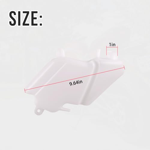 SeDeplacer 43078-0553 Coolant Reservoir Tank Compatible with 2012 2013 2014 2015 2016 Kawasaki Ninja 650R(1PCS-plastic) - Image 4