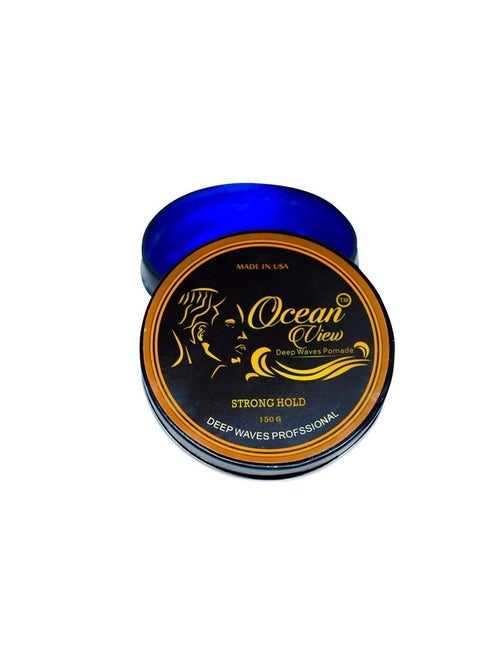 Waterbased Hair Cream For 360 Wave Training And Wolfing Silky Smooth Application And Styling Strong Hold Easy Wash Waver And Barber Accessories 4Oz Tin Can