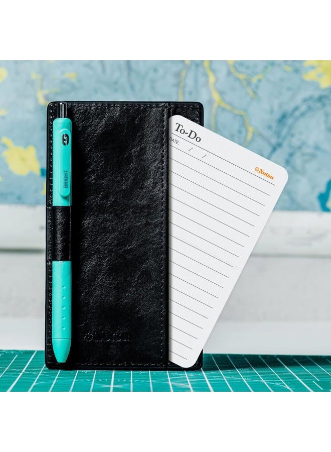 Notsu To Do List Grid Index Cards 3x5 | 50 Task Planner Foldable Vertical Notecards with Rounded Corners - Image 5