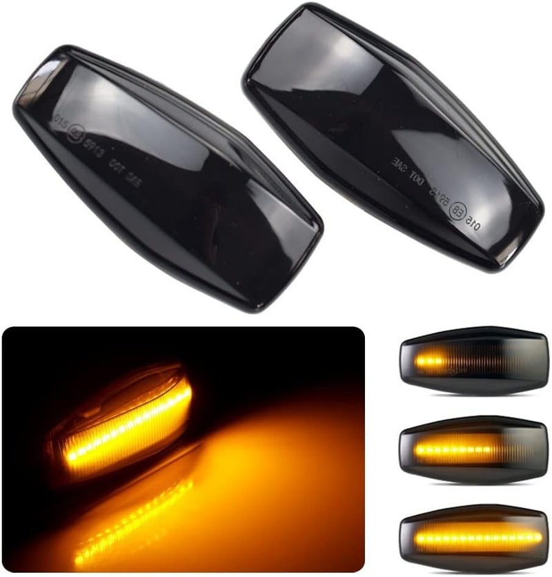 QASULER Dynamic Turn Signal Side Marker Light - Image 4