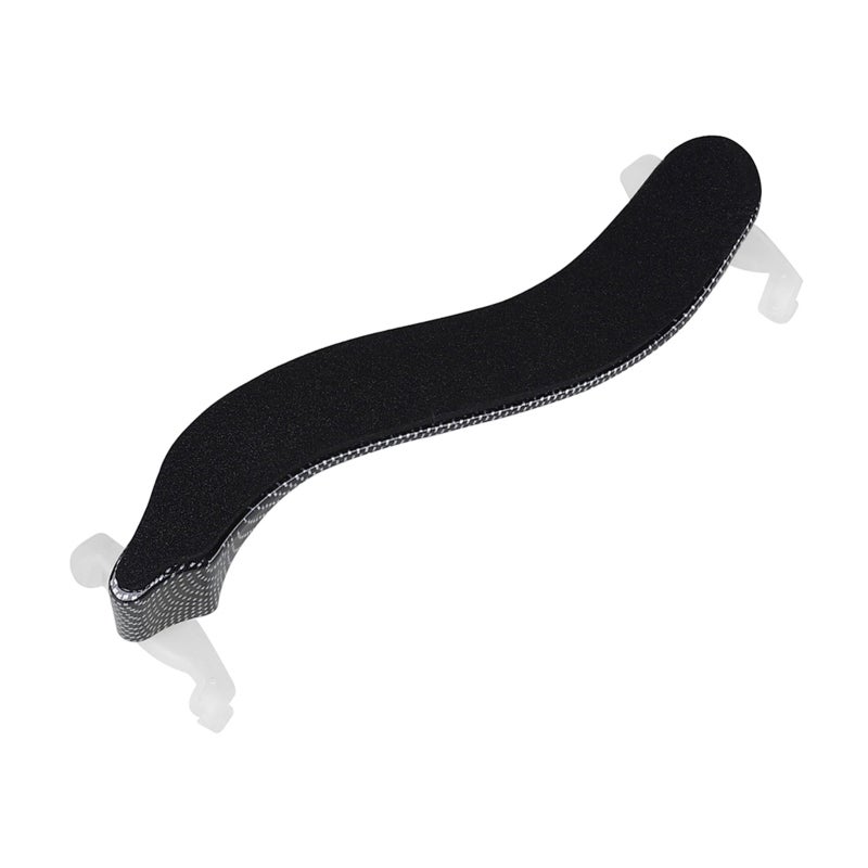 IRIN Violin Shoulder Rest: Adjustable For 4/4 And 3/4 Violins - Comfortable Thick Foam Pad, Durable Anti-Aging Silicone Feet, Stylish Black & White Finish For Violin Players - Image 1