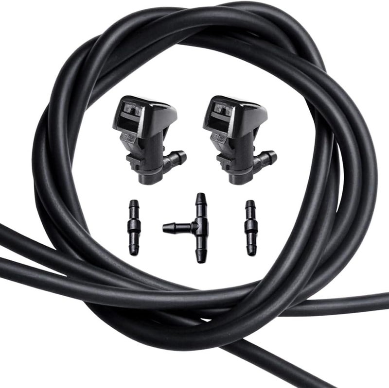 OTUAYAUTO Windshield Washer Nozzles Kit for Jeep Liberty, Commander, and Dodge Nitro - Image 1