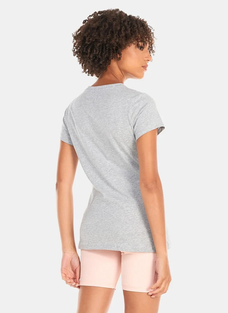 New Balance Women's Essentials Stacked Logo T-Shirt