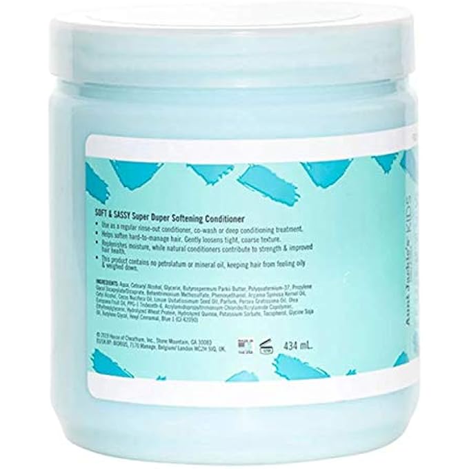 Aunt Jackie's GIRLS SOFT AND SASSY SUPER DUPER SOFTENING CONDITIONER, 15 OZ (PACK OF 3) - Image 2