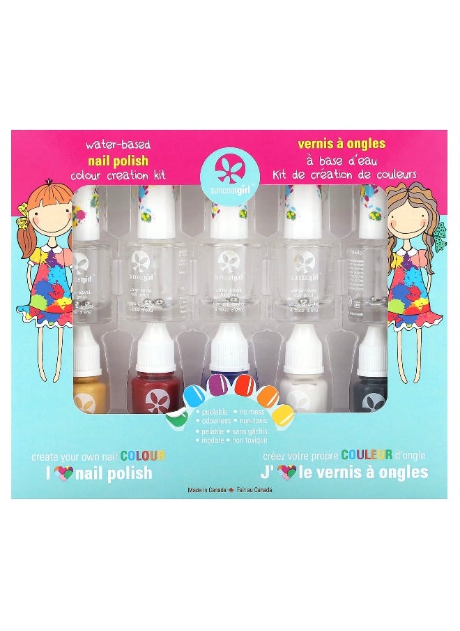 Suncoat Girl - SuncoatGirl, Water-Based Nail Polish Color Creation Kit, 10 Piece Kit - Image 1